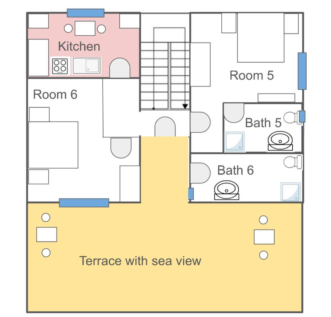 Superior Rooms Sea Side View ราบ ภายนอก รูปภาพ